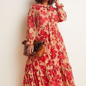 Anthropologie Daniel Rainn Rosalita Maxi Dress